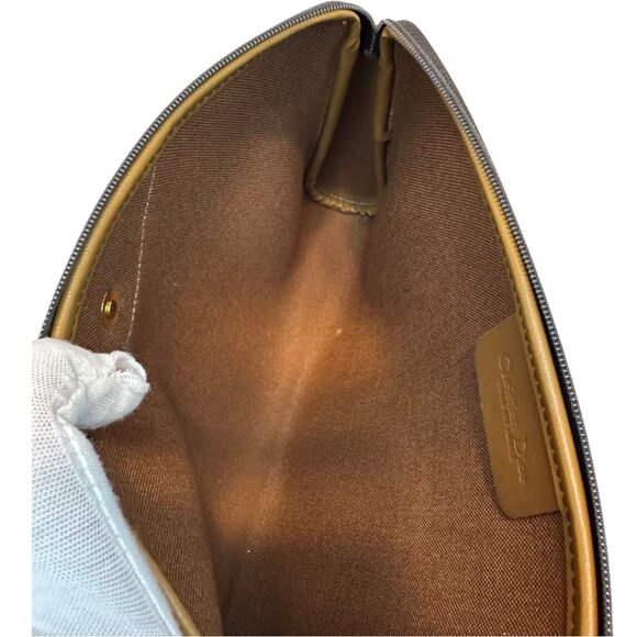 Dior Honeycomb Cosmetic Case/ Cluch brown - Picture 8 of 8